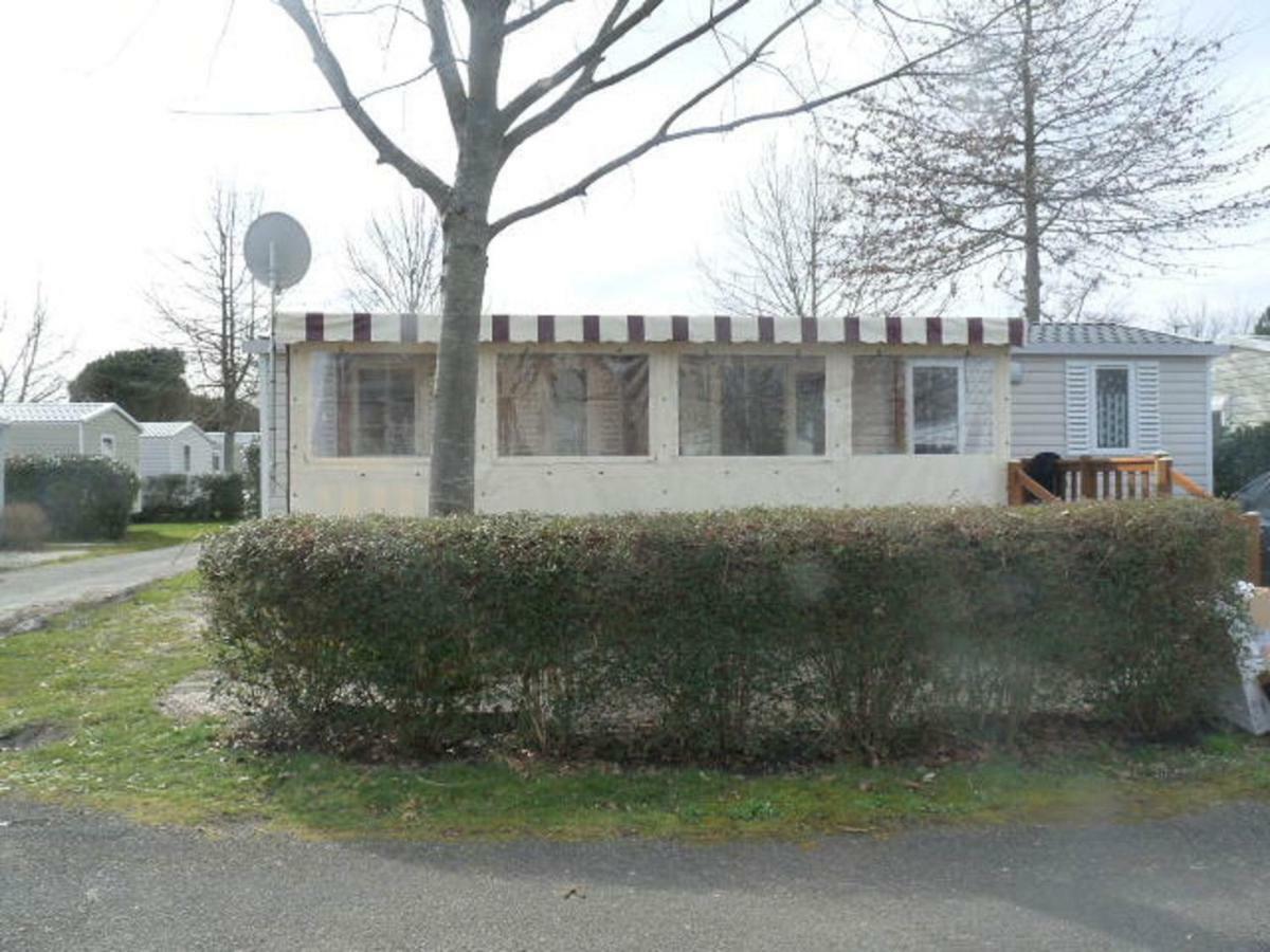Mobile Home Ht De Gamme Climatise Dans Le Camping **** De La Reserve Gastes Eksteriør billede